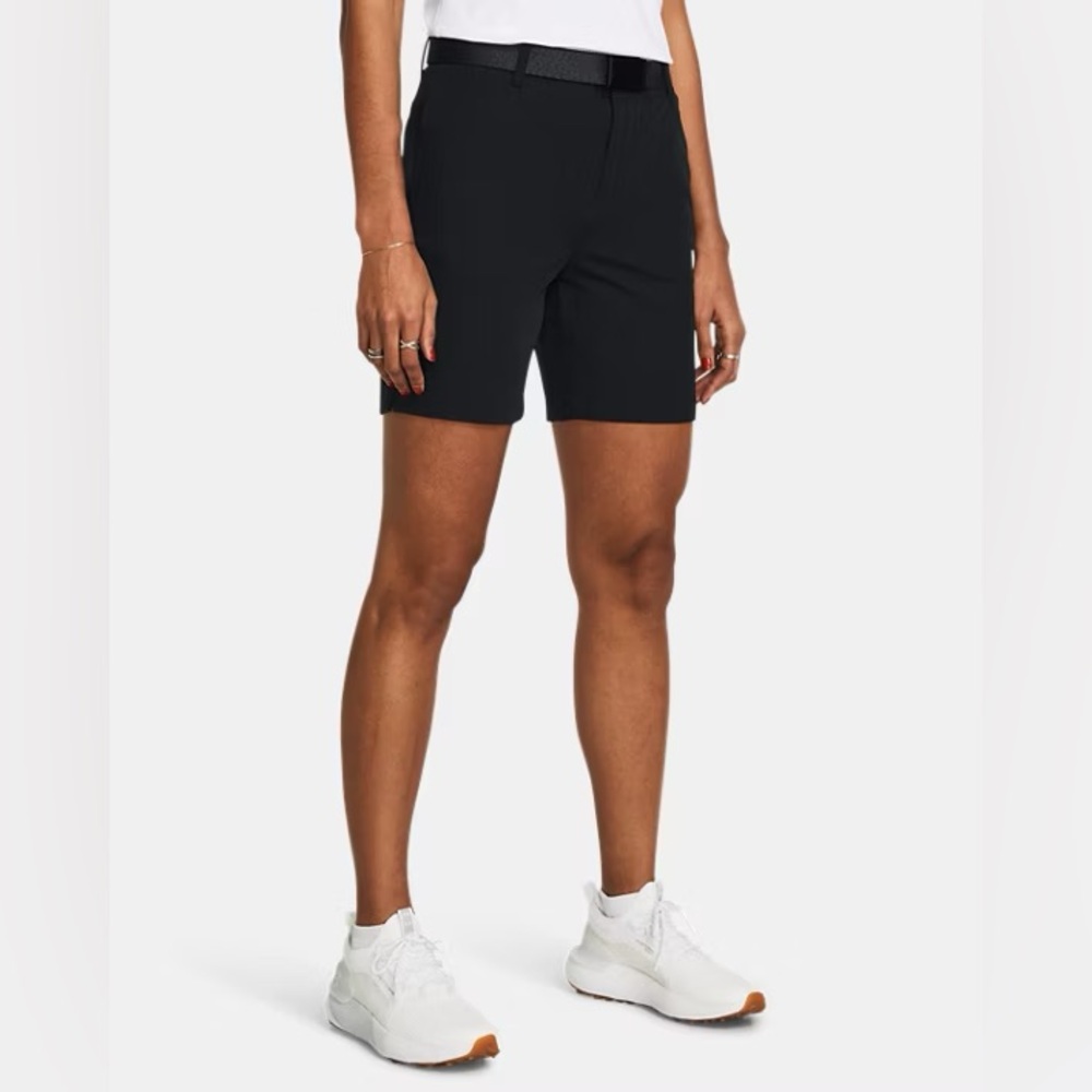 Under Armour Women's Performance Black Shorts - Size 6 ⛳☀️